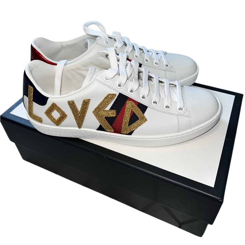 GUCCI Ace Loved Sneakers